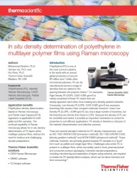 Determinación in Situ de densidad de polietileno en films de polímeros multicapas usando microscopía Raman