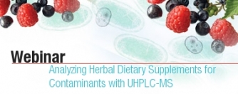 Webinar: Analizando contaminantes en suplementos dietarios a base de hierbas